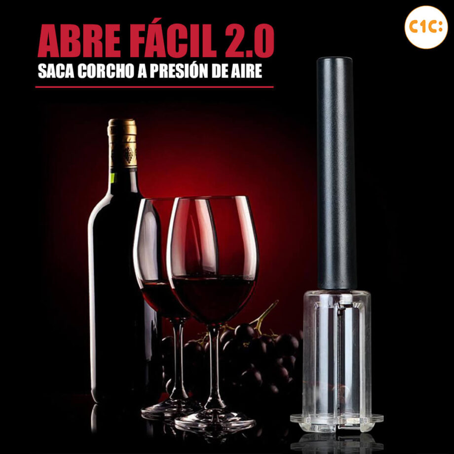 saca corcho 2.0 abre vino