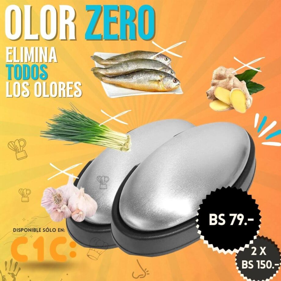 C1C Jabón Desodorante de Acero Inoxidable - Olor Zero
