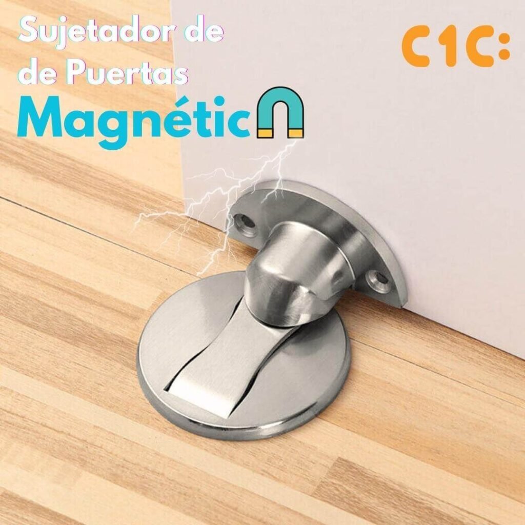 sujetador magnetico de puertas