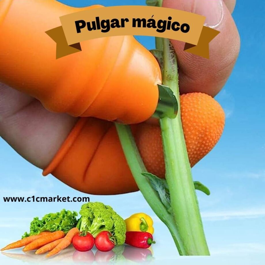 Pulgares con cuchilla para cosecha y cocina - Pulgar Mágico C1C